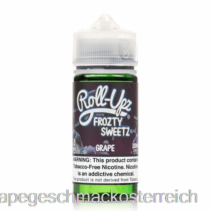 Traubeneis – Juice Roll-upz E-Liquid – 100 Ml, 6 Mg Vape-Geschmack